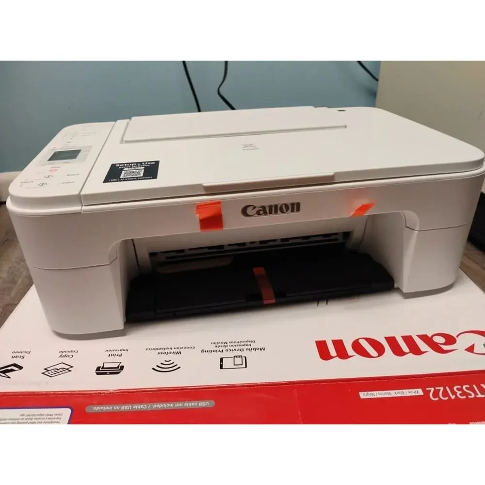 Canon Pixma TS3122 Wireless ALL-IN-ONE Inkjet Printer pre-owned in excellent